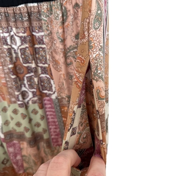 Haptic by Holli Harper Large Terracotta Boho Print Maxi Dress - Picture 6 of 10